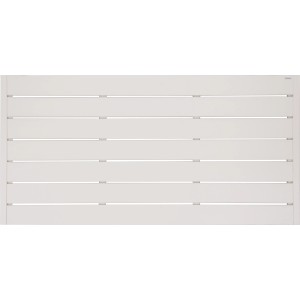 Panneau de clôture intimité Faro Cream laqué, 90x180 cm, pour jardin.