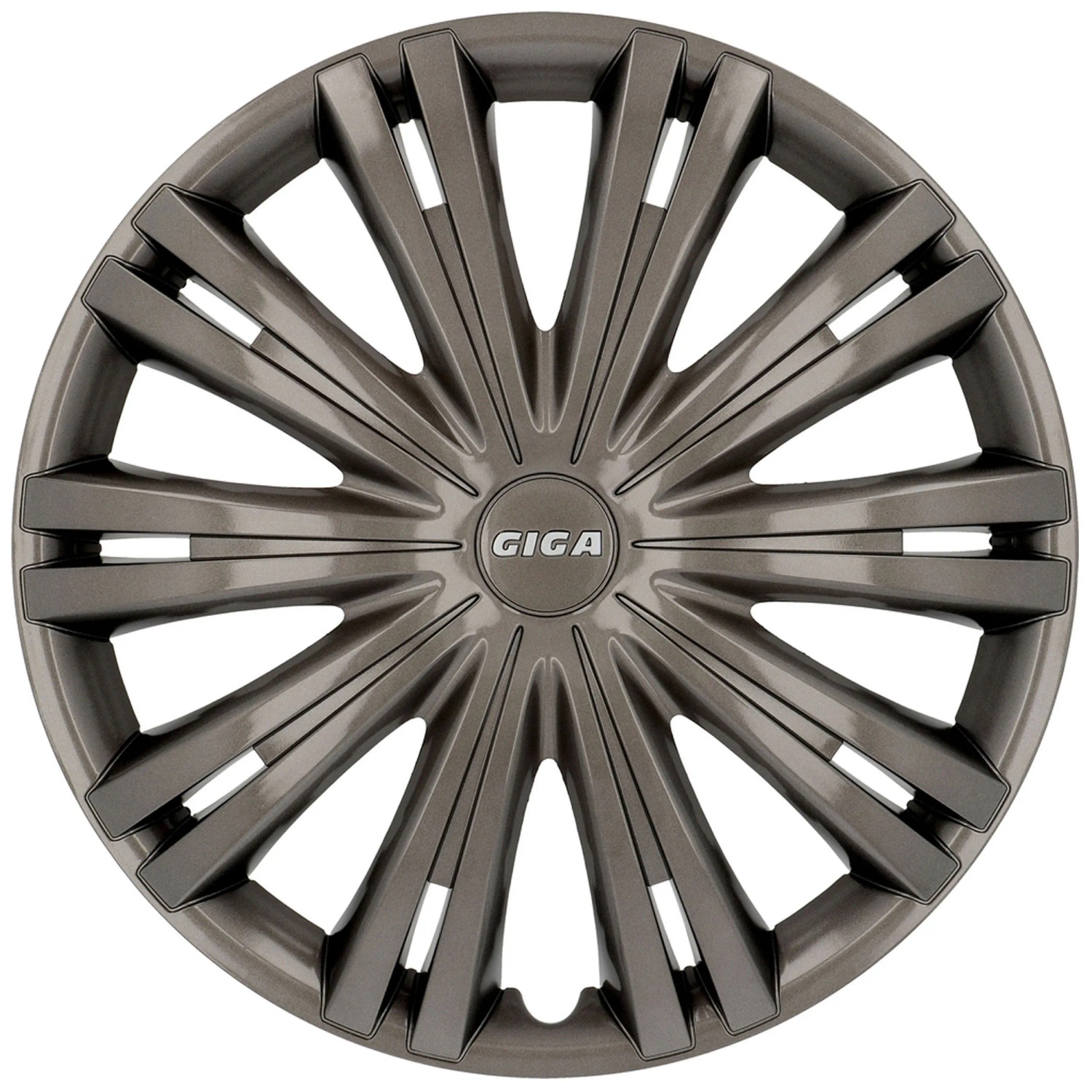GIGA Black PRO Radkappen – 4er Set In Schwarz, 16 Zoll, Passend Für Stahlfelgen, Schlagfest, Waschstraßensicher, Inkl. Spannringe & Montageanleitung