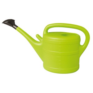 Arrosoir Geli vert menthe, env. 10 l, avec pommeau noir. Outil de jardin pratique.