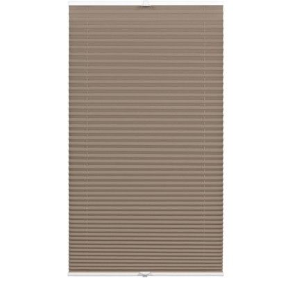Gardinia Plissee Concept Tageslicht Polyester Taupe 80 x 210 cm