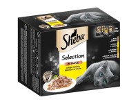 Sheba® Katzen-Nassfutter Selection in Sauce Geflügel-Variation 12 x 85 g