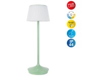 Näve LED-Solar-Tischleuchte Emmi Metall Kunststoff Mint 3 W / Ø 13 x 38 cm