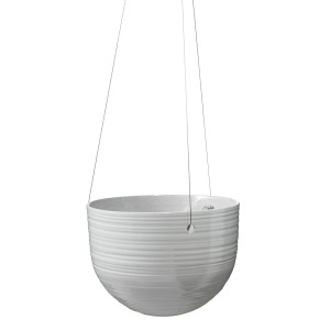 Cesto sospeso Söndgen Bergamo grigio chiaro, 18 cm di diametro.