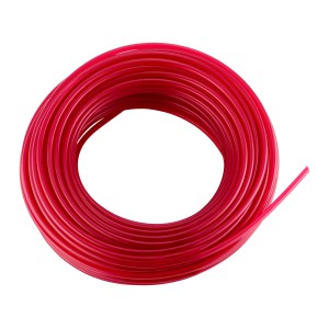 Fil rouge LUX pour coupe-bordures, 2,4 mm x 15 m, enroulé pour débroussailleuses.