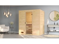Weka Massivholzsauna Valida 2 Sparset Glastür Kompakt 5,4 kW Weka Massivholzsauna Valida 2 Sparset Glastür Kompakt 5,4 kW