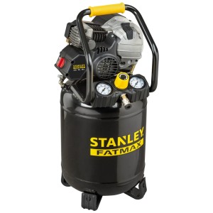 Compresseur Stanley HY227/10 Silent vertical noir avec réservoir de 24 l.