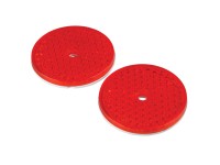 Unitec Heckreflektor Rund 2 Stück Rot