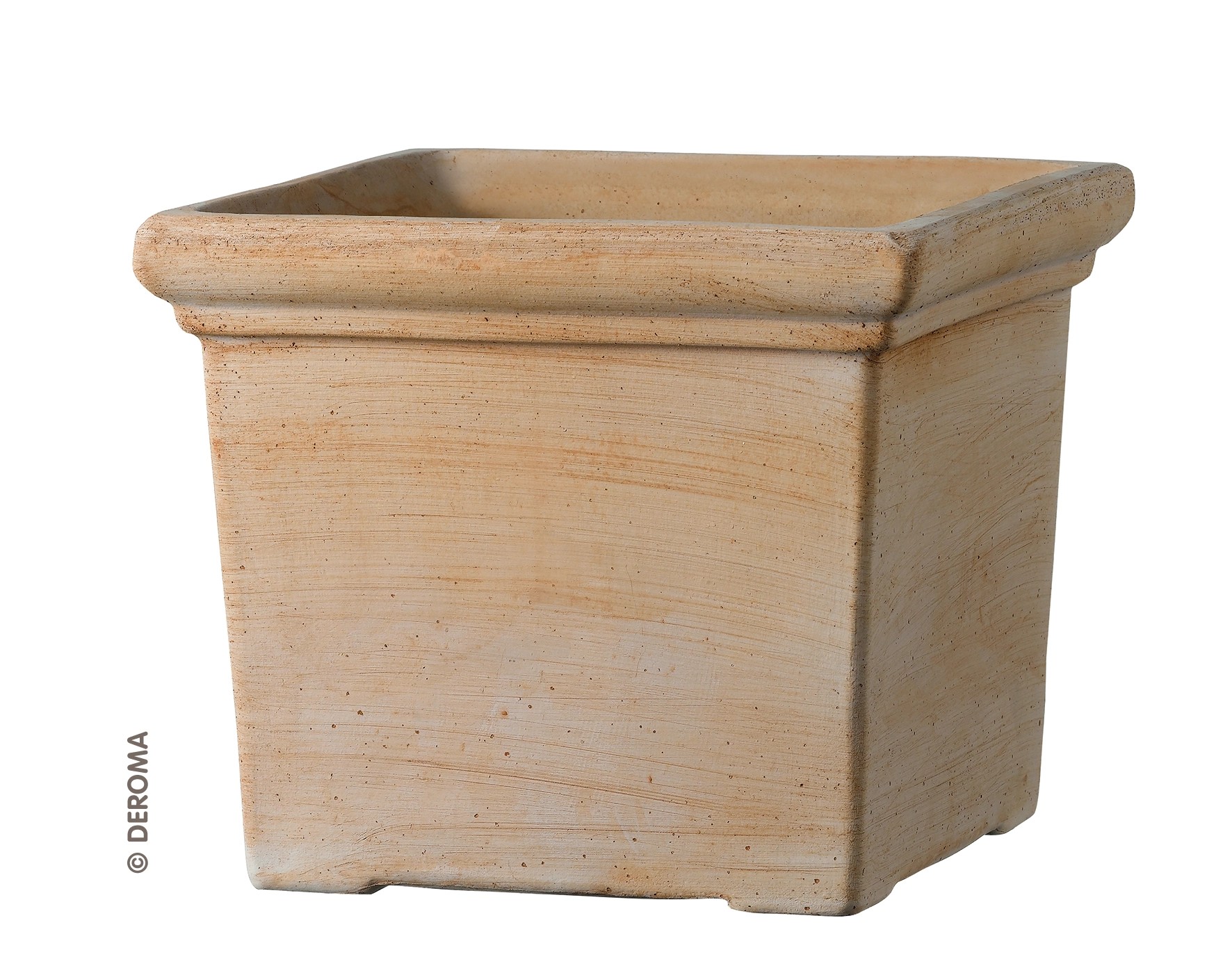 Deroma Pflanzkübel Siena Tuscany GalestroTon (HxBxT) 25,5 x 29,5 x 29