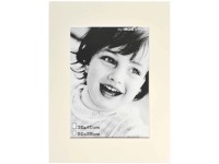 Passepartout Gelb / Weiss 50 x 70 cm