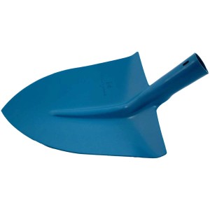 Pelle bleue Crafttools à col de cygne, taille 5, longueur 30 cm. Pelle pour jardin et construction.