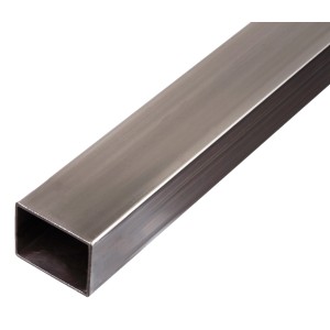 Tube rectangulaire en acier, 30x40x2000 mm, laminé à froid et brut.
