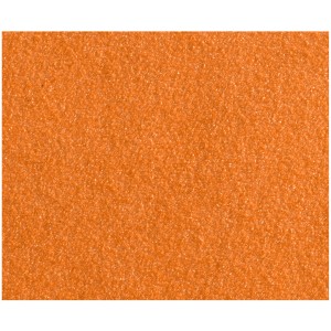 Foglio di carta vetrata Wolfcraft, grana 180, arancione, per legno e metallo.