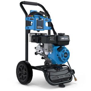 Idropulitrice a benzina Güde Fuel 250 con 5,9 CV e pressione di 234 bar.