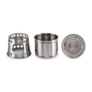 Petromax Kochbecher Stahl 750ml: Camping Kochstelle mit Becher und Deckel.