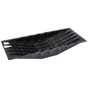 Rampa da skate Starplast nera in plastica per attrezzature sportive e fitness.