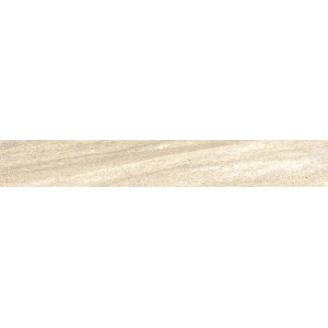 Battiscopa Opera, gres porcellanato Dorato Nuvolato, beige. Zoccolino per interni.