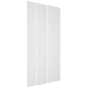 Panneau isolant Saarpor XPS blanc, rectangulaire, pour embrasures de fenêtre et caissons de volets. Plaque polystyrène.