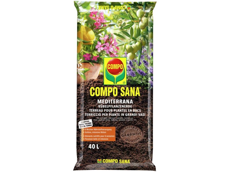 Compo Sana Terra per Piante Verdi e Palme