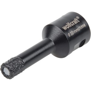 Wolfcraft Punta diamantata per piastrelle Ceramic, 10 mm, per smerigliatrici angolari.