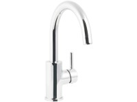 AquaSu® Waschbeckenarmatur Lago Einhebelmischer verchromt AquaSu® Waschbeckenarmatur Lago Einhebelmischer verchromt