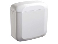 Aufsatzspülkasten Zaffiro mit 2-Mengen-Spültechnik Weiss 3 - 6 l oder 4,5 - 9 l