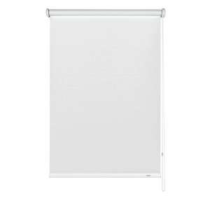Store enrouleur occultant blanc Gardinia Blackout, 52x180 cm, pour fenêtres et portes.