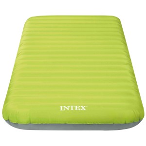 Materassino da campeggio Intex verde 17x76x191 cm, ideale per campeggio e outdoor.
