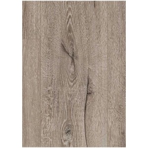 Handmuster Egger Laminat EL1006 Melba Eiche Grau, Detailansicht der Holzstruktur.