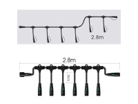 Câble de raccordement sextuple