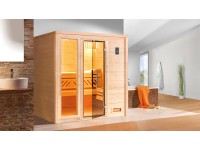 Weka Massivholzsauna Bergen 1.8 Sparset Glastür/Fenster Kompakt 5,4 kW Weka Massivholzsauna Bergen 1.8 Sparset Glastür/Fenster Kompakt 5,4 kW