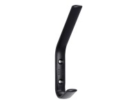 Siro Garderobenhaken 1606 Metall Schwarz matt Lochabstand 32 mm