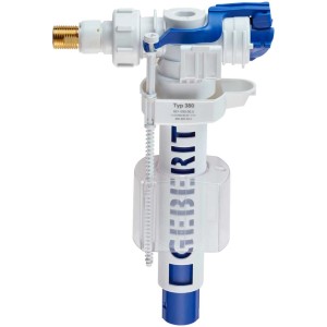 Diaqua Robinet flotteur universel 3/8, accessoire de réservoir WC, niveau et volume réglables.