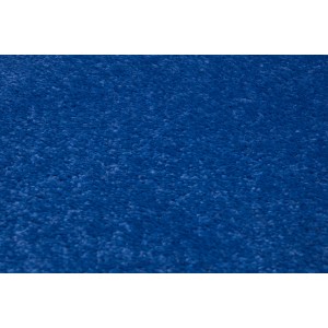 Moquette bleue Denver au mètre, largeur 400 cm.