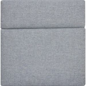 Cuscino schienale grigio chiaro per dondolo Hollywood Summerdale, poliestere.