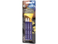 Lyra Reifenkreide Weiss / Gelb 3er-Set