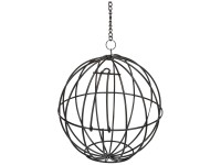 Mangeoire Food-Ball métal Noir Ø 16 cm