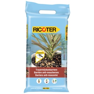 Ricoter barriera anti-moscerini dei funghi 5 l in sacco, protegge le piante d'appartamento.