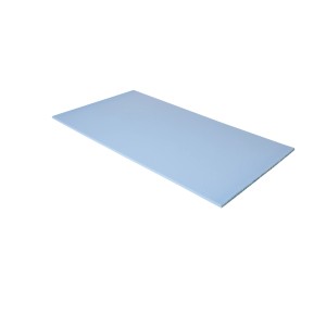 Pannello in schiuma azzurra 2000x1000x20 mm per materassi, imbottiture e isolamento acustico.