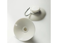 Tiger Haken mit Saugnapf Weiss 3 Stk. Tiger Haken mit Saugnapf Weiss 3 Stk.