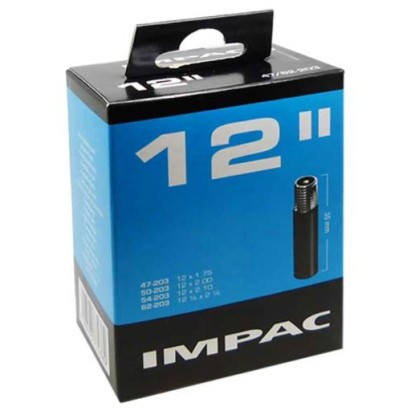 Impac Fahrradschlauch 12" / 47/62-203 / Ventil AV 35 mm