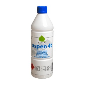 Aspen Miscela 4 tempi 1l carburante speciale per tosaerba e attrezzi da giardino.