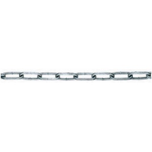 Rundstahlkette, Form C, Ø 5 mm, feuerverzinkt, als Meterware für Bootstechnik.