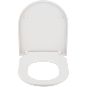 Wenko Sedile WC Exclusive 11 in Duroplast bianco 37,5 x 45 cm
