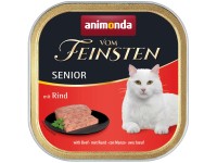 Vom Feinsten Katzen-Nassfutter Senior Rind je 100 g / 32 Stk. Vom Feinsten Katzen-Nassfutter Senior Rind je 100 g / 32 Stk.