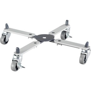 Wagner SunCity, sottovaso a rotelle regolabile con 4 ruote per piante.