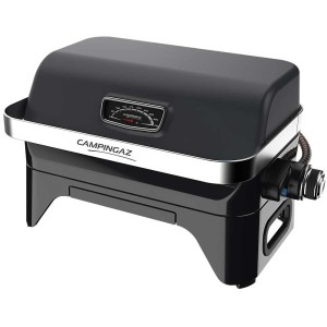 Campingaz BBQ a gas Attitude 2Go CV, grill da tavolo portatile nero con indicatore di temperatura.
