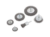 LUX Stahlbürsten-Set 6-tlg.