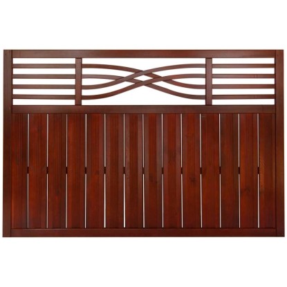 Elemento per recinzioni giardino su strada Malaga velato Marrone 120 x 80 cm