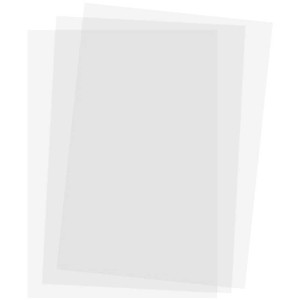 Kreul Mucki Fensterfolie, 3 transparente DIN A4 Blätter für Window Color Bastelarbeiten.