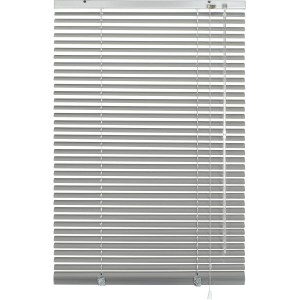Gardinia Tenda veneziana in alluminio, 50x175 cm, argento. Protezione solare e privacy per finestre.